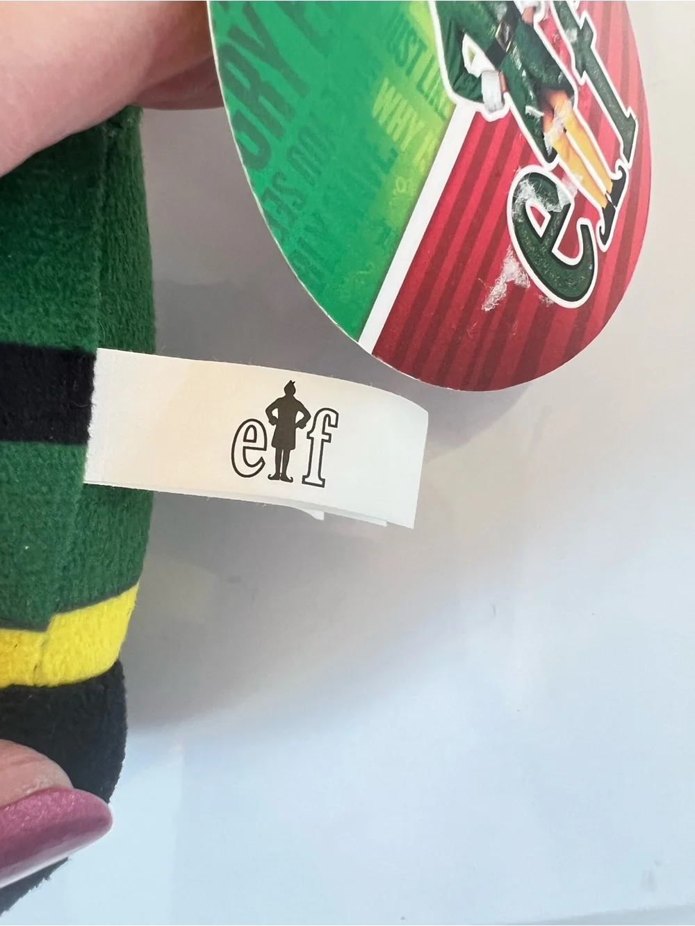 Warner Bros Buddy the Elf Plush Stuffie from the Movie “Elf” by Toy Factory. NWT